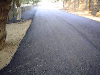 Долгожданный ремонт дороги в поселке Набрань
